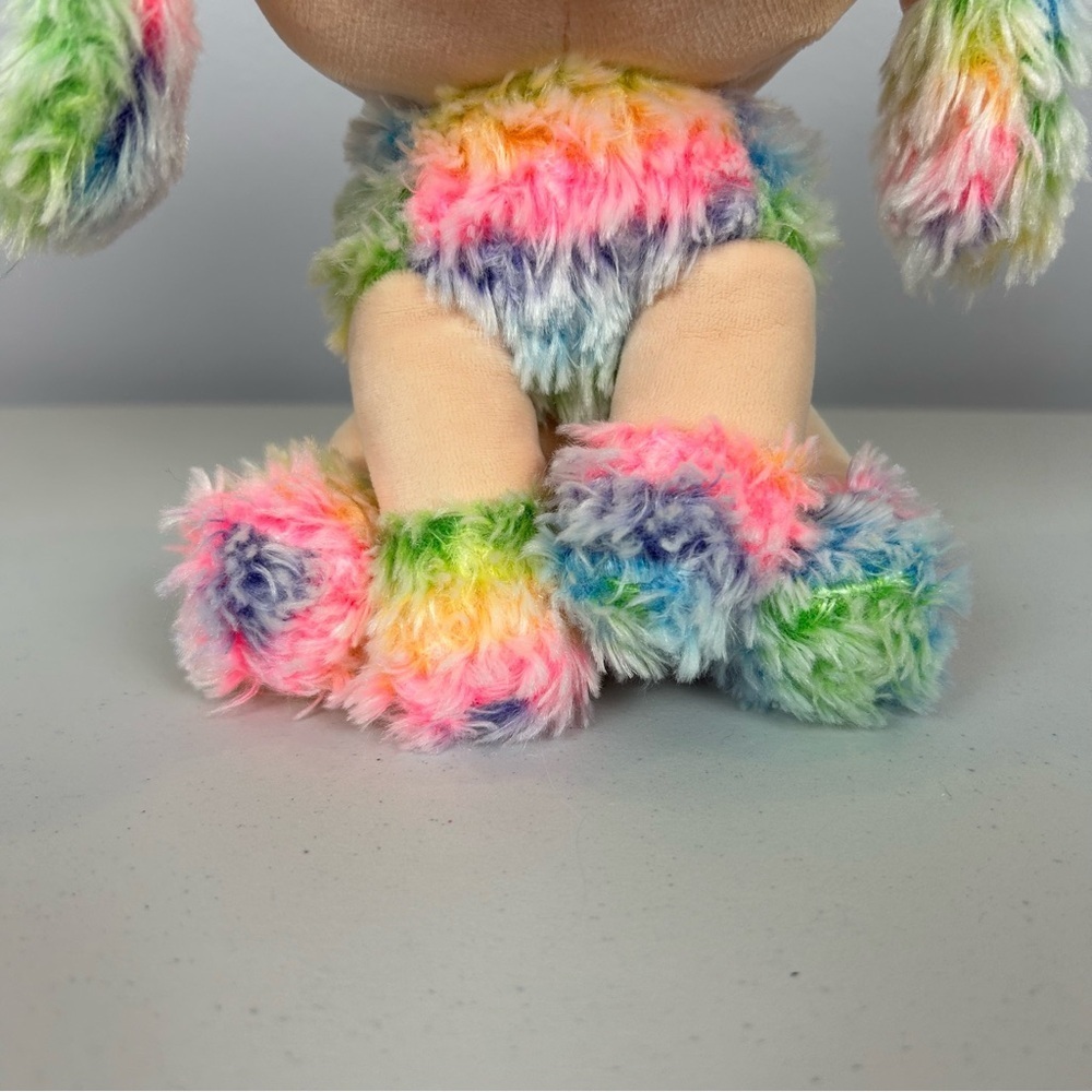 Ty Rainbow Poodle Multicoloured Plush 2020 - Picture 3 of 10